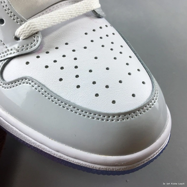 High Retro CK6637-104 Jordan 1  Racer White Zoom Blue 0923